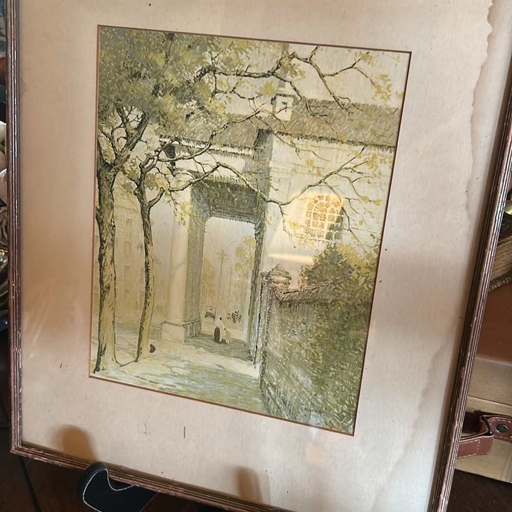 Vintage Charleston, S.C. Print by Alfred Hutty - Picture 3 of 8
